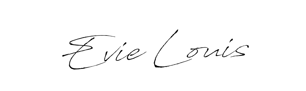 Use a signature maker to create a handwritten signature online. With this signature software, you can design (Antro_Vectra) your own signature for name Evie Louis. Evie Louis signature style 6 images and pictures png
