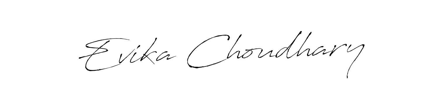 Similarly Antro_Vectra is the best handwritten signature design. Signature creator online .You can use it as an online autograph creator for name Evika Choudhary. Evika Choudhary signature style 6 images and pictures png