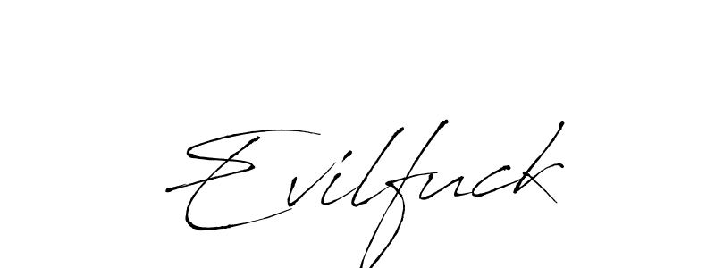 if you are searching for the best signature style for your name Evilfuck. so please give up your signature search. here we have designed multiple signature styles  using Antro_Vectra. Evilfuck signature style 6 images and pictures png