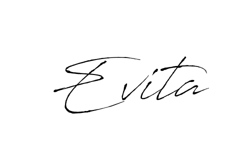 Best and Professional Signature Style for Evita. Antro_Vectra Best Signature Style Collection. Evita signature style 6 images and pictures png