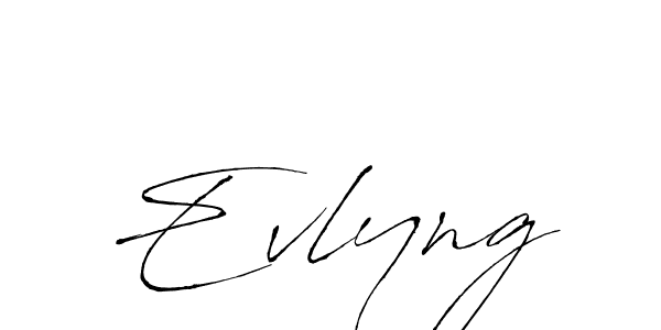 Also we have Evlyng name is the best signature style. Create professional handwritten signature collection using Antro_Vectra autograph style. Evlyng signature style 6 images and pictures png