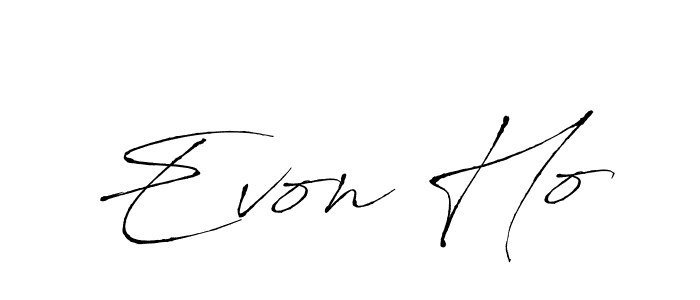 Similarly Antro_Vectra is the best handwritten signature design. Signature creator online .You can use it as an online autograph creator for name Evon Ho. Evon Ho signature style 6 images and pictures png