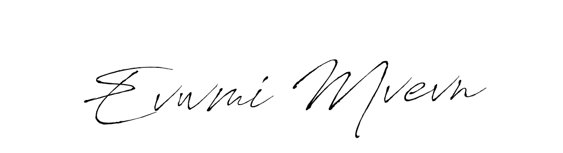 It looks lik you need a new signature style for name Evwmi Mvevn. Design unique handwritten (Antro_Vectra) signature with our free signature maker in just a few clicks. Evwmi Mvevn signature style 6 images and pictures png