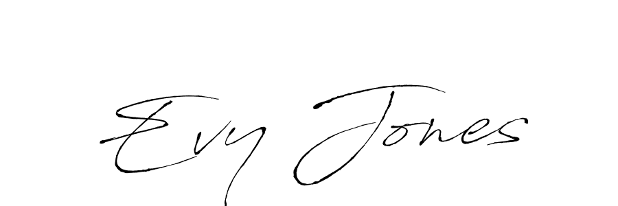 Also You can easily find your signature by using the search form. We will create Evy Jones name handwritten signature images for you free of cost using Antro_Vectra sign style. Evy Jones signature style 6 images and pictures png