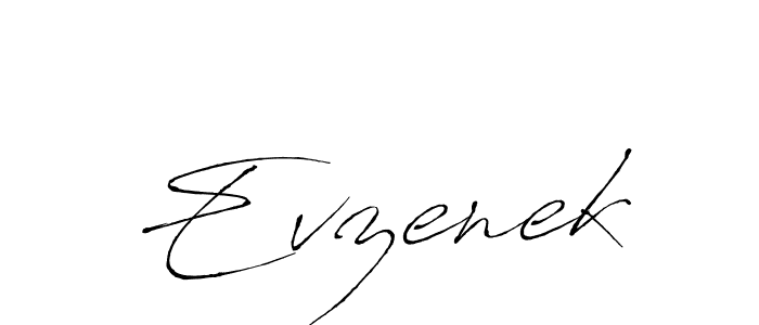 The best way (Antro_Vectra) to make a short signature is to pick only two or three words in your name. The name Evzenek include a total of six letters. For converting this name. Evzenek signature style 6 images and pictures png