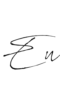 if you are searching for the best signature style for your name Ew. so please give up your signature search. here we have designed multiple signature styles  using Antro_Vectra. Ew signature style 6 images and pictures png