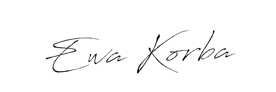 Make a beautiful signature design for name Ewa Korba. Use this online signature maker to create a handwritten signature for free. Ewa Korba signature style 6 images and pictures png