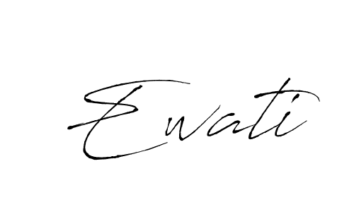 if you are searching for the best signature style for your name Ewati. so please give up your signature search. here we have designed multiple signature styles  using Antro_Vectra. Ewati signature style 6 images and pictures png