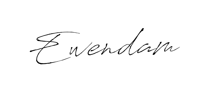 How to make Ewendam signature? Antro_Vectra is a professional autograph style. Create handwritten signature for Ewendam name. Ewendam signature style 6 images and pictures png