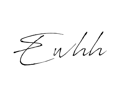 How to make Ewhh name signature. Use Antro_Vectra style for creating short signs online. This is the latest handwritten sign. Ewhh signature style 6 images and pictures png