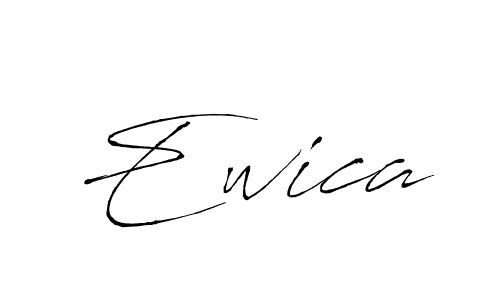 It looks lik you need a new signature style for name Ewica. Design unique handwritten (Antro_Vectra) signature with our free signature maker in just a few clicks. Ewica signature style 6 images and pictures png