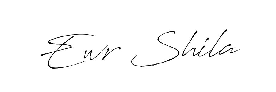 Create a beautiful signature design for name Ewr Shila. With this signature (Antro_Vectra) fonts, you can make a handwritten signature for free. Ewr Shila signature style 6 images and pictures png