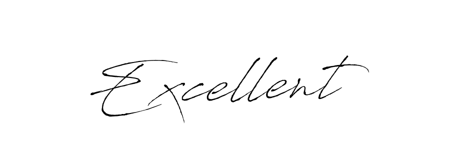 Use a signature maker to create a handwritten signature online. With this signature software, you can design (Antro_Vectra) your own signature for name Excellent. Excellent signature style 6 images and pictures png