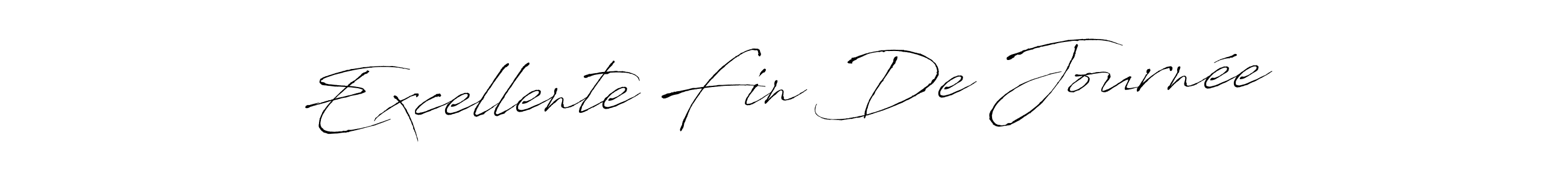 Use a signature maker to create a handwritten signature online. With this signature software, you can design (Antro_Vectra) your own signature for name Excellente Fin De Journée. Excellente Fin De Journée signature style 6 images and pictures png