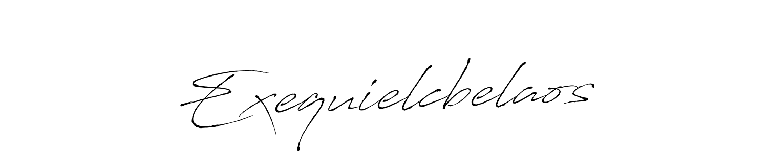 Similarly Antro_Vectra is the best handwritten signature design. Signature creator online .You can use it as an online autograph creator for name Exequielcbelaos. Exequielcbelaos signature style 6 images and pictures png