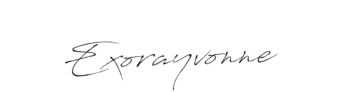 You can use this online signature creator to create a handwritten signature for the name Exorayvonne. This is the best online autograph maker. Exorayvonne signature style 6 images and pictures png