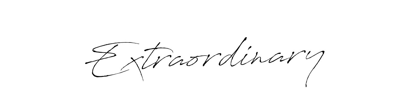 Use a signature maker to create a handwritten signature online. With this signature software, you can design (Antro_Vectra) your own signature for name Extraordinary. Extraordinary signature style 6 images and pictures png