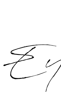The best way (Antro_Vectra) to make a short signature is to pick only two or three words in your name. The name Ey include a total of six letters. For converting this name. Ey signature style 6 images and pictures png