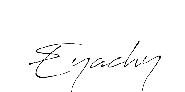 How to Draw Eyachy signature style? Antro_Vectra is a latest design signature styles for name Eyachy. Eyachy signature style 6 images and pictures png
