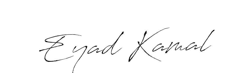 How to make Eyad Kamal signature? Antro_Vectra is a professional autograph style. Create handwritten signature for Eyad Kamal name. Eyad Kamal signature style 6 images and pictures png