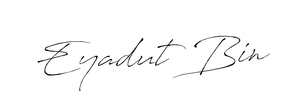 Here are the top 10 professional signature styles for the name Eyadut Bin. These are the best autograph styles you can use for your name. Eyadut Bin signature style 6 images and pictures png