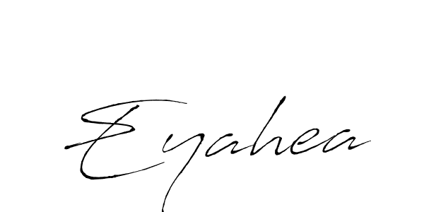 How to make Eyahea name signature. Use Antro_Vectra style for creating short signs online. This is the latest handwritten sign. Eyahea signature style 6 images and pictures png