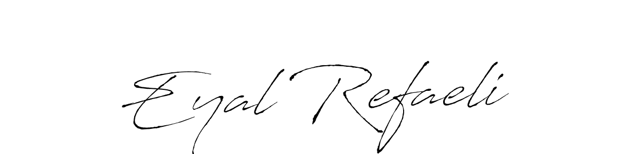 Design your own signature with our free online signature maker. With this signature software, you can create a handwritten (Antro_Vectra) signature for name Eyal Refaeli. Eyal Refaeli signature style 6 images and pictures png