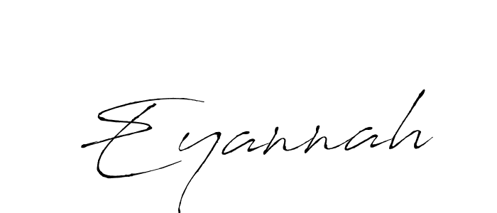 How to make Eyannah signature? Antro_Vectra is a professional autograph style. Create handwritten signature for Eyannah name. Eyannah signature style 6 images and pictures png