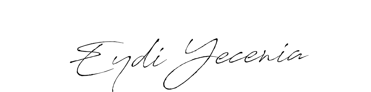 Make a beautiful signature design for name Eydi Yecenia. With this signature (Antro_Vectra) style, you can create a handwritten signature for free. Eydi Yecenia signature style 6 images and pictures png