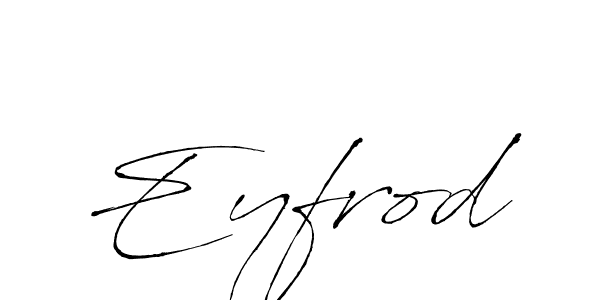 The best way (Antro_Vectra) to make a short signature is to pick only two or three words in your name. The name Eyfrod include a total of six letters. For converting this name. Eyfrod signature style 6 images and pictures png