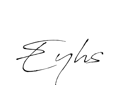It looks lik you need a new signature style for name Eyhs. Design unique handwritten (Antro_Vectra) signature with our free signature maker in just a few clicks. Eyhs signature style 6 images and pictures png
