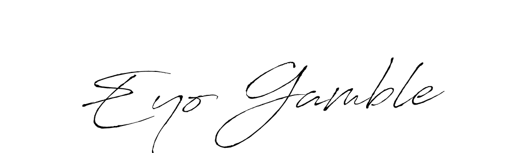 Best and Professional Signature Style for Eyo Gamble. Antro_Vectra Best Signature Style Collection. Eyo Gamble signature style 6 images and pictures png