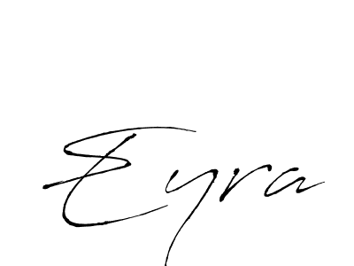 Make a beautiful signature design for name Eyra. With this signature (Antro_Vectra) style, you can create a handwritten signature for free. Eyra signature style 6 images and pictures png