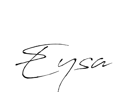 How to make Eysa name signature. Use Antro_Vectra style for creating short signs online. This is the latest handwritten sign. Eysa signature style 6 images and pictures png