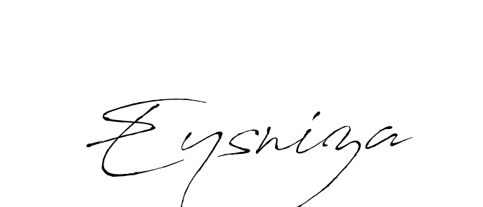 How to make Eysniza signature? Antro_Vectra is a professional autograph style. Create handwritten signature for Eysniza name. Eysniza signature style 6 images and pictures png