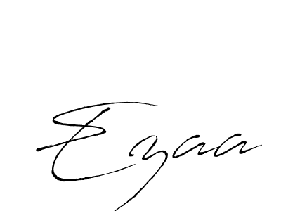 How to make Ezaa signature? Antro_Vectra is a professional autograph style. Create handwritten signature for Ezaa name. Ezaa signature style 6 images and pictures png