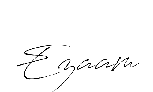 How to make Ezaam name signature. Use Antro_Vectra style for creating short signs online. This is the latest handwritten sign. Ezaam signature style 6 images and pictures png