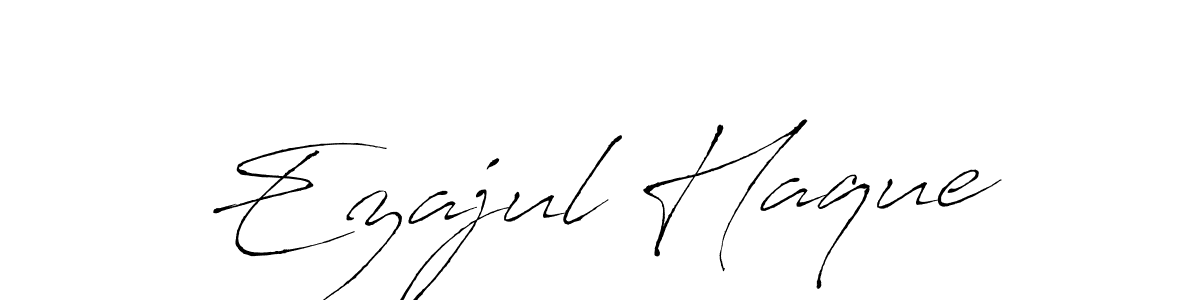 You can use this online signature creator to create a handwritten signature for the name Ezajul Haque. This is the best online autograph maker. Ezajul Haque signature style 6 images and pictures png