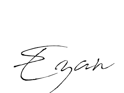 Best and Professional Signature Style for Ezan. Antro_Vectra Best Signature Style Collection. Ezan signature style 6 images and pictures png