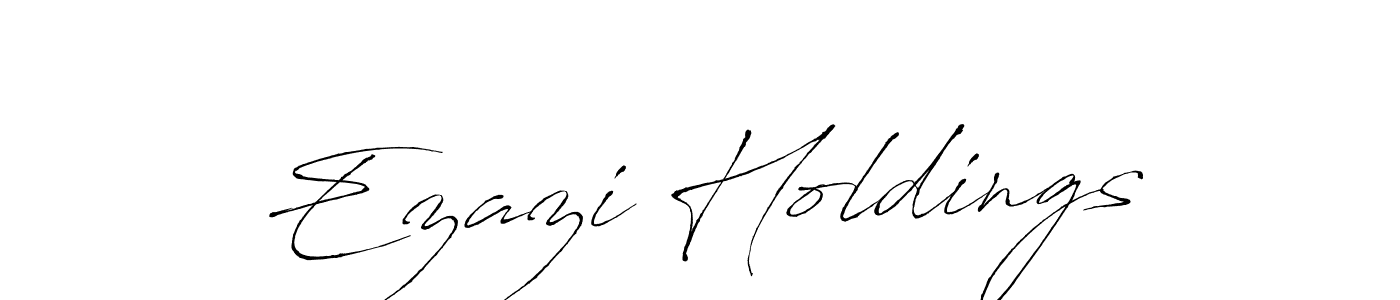 Here are the top 10 professional signature styles for the name Ezazi Holdings. These are the best autograph styles you can use for your name. Ezazi Holdings signature style 6 images and pictures png