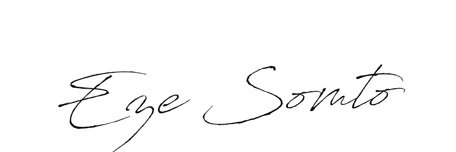 How to make Eze Somto signature? Antro_Vectra is a professional autograph style. Create handwritten signature for Eze Somto name. Eze Somto signature style 6 images and pictures png
