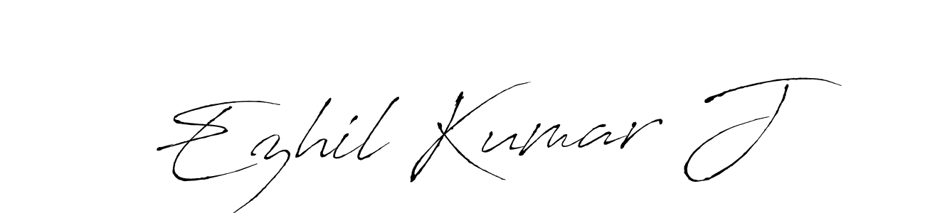 Here are the top 10 professional signature styles for the name Ezhil Kumar J. These are the best autograph styles you can use for your name. Ezhil Kumar J signature style 6 images and pictures png