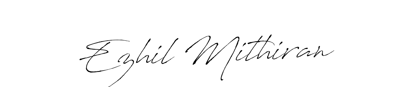 Make a short Ezhil Mithiran signature style. Manage your documents anywhere anytime using Antro_Vectra. Create and add eSignatures, submit forms, share and send files easily. Ezhil Mithiran signature style 6 images and pictures png