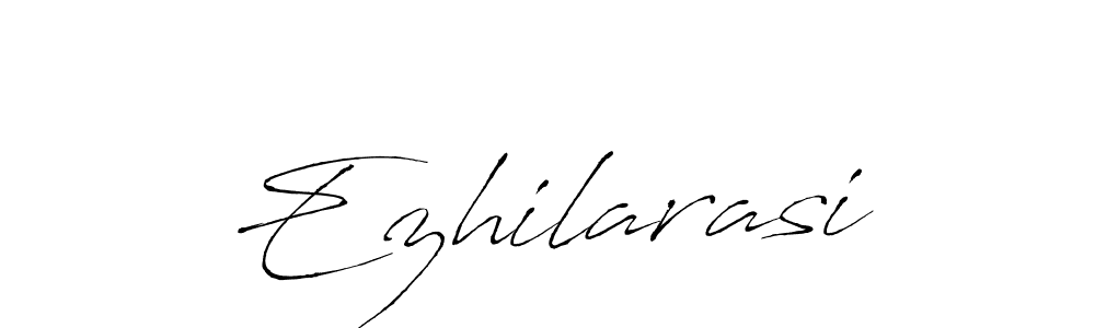 Design your own signature with our free online signature maker. With this signature software, you can create a handwritten (Antro_Vectra) signature for name Ezhilarasi. Ezhilarasi signature style 6 images and pictures png