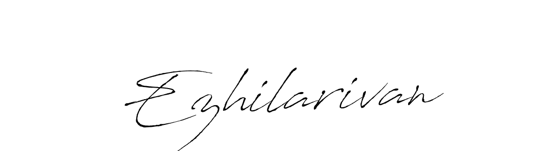The best way (Antro_Vectra) to make a short signature is to pick only two or three words in your name. The name Ezhilarivan include a total of six letters. For converting this name. Ezhilarivan signature style 6 images and pictures png