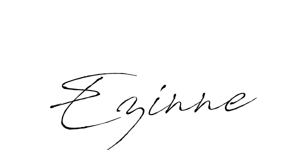 You should practise on your own different ways (Antro_Vectra) to write your name (Ezinne) in signature. don't let someone else do it for you. Ezinne signature style 6 images and pictures png