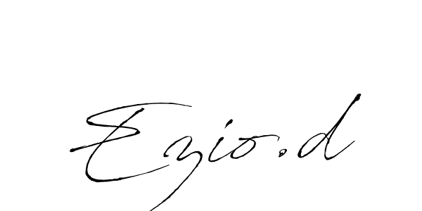 Make a beautiful signature design for name Ezio.d. Use this online signature maker to create a handwritten signature for free. Ezio.d signature style 6 images and pictures png