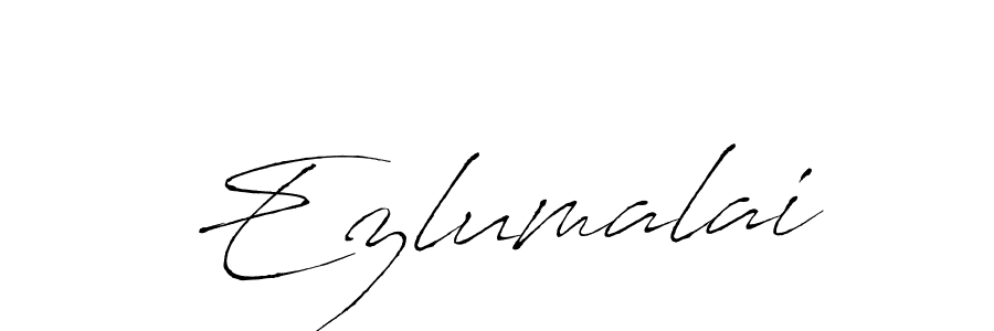 Similarly Antro_Vectra is the best handwritten signature design. Signature creator online .You can use it as an online autograph creator for name Ezlumalai. Ezlumalai signature style 6 images and pictures png