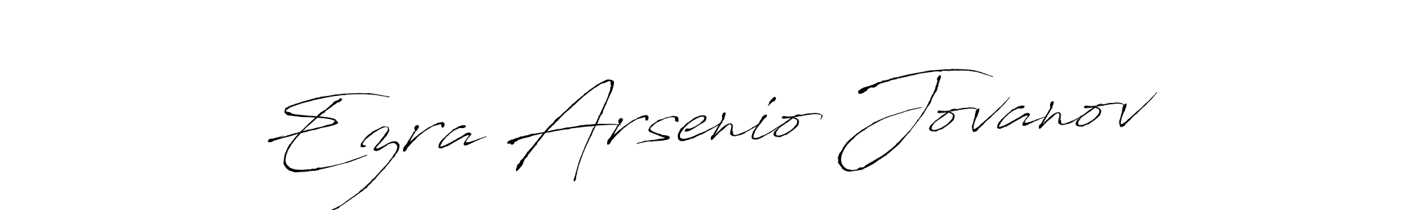Once you've used our free online signature maker to create your best signature Antro_Vectra style, it's time to enjoy all of the benefits that Ezra Arsenio Jovanov name signing documents. Ezra Arsenio Jovanov signature style 6 images and pictures png