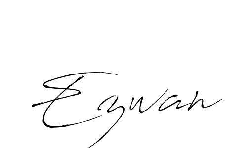 How to make Ezwan name signature. Use Antro_Vectra style for creating short signs online. This is the latest handwritten sign. Ezwan signature style 6 images and pictures png